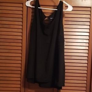 Black flow dressy tank top 22/24